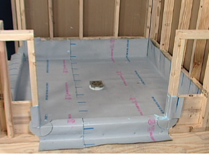 shower pan liner